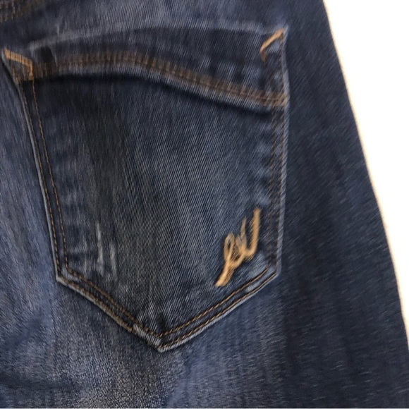 EXPESS Blue Mia Mid-Rise Cropped Legging Jeans Women Size OR - Picture 7 of 9